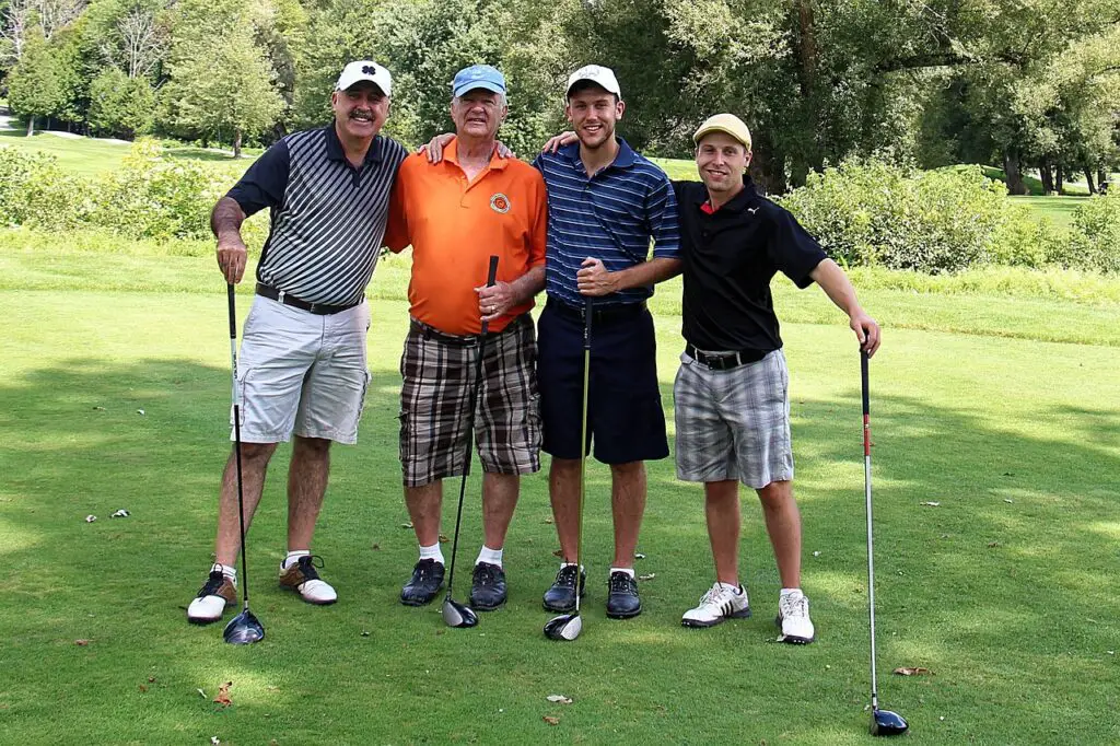 4-man team golf games